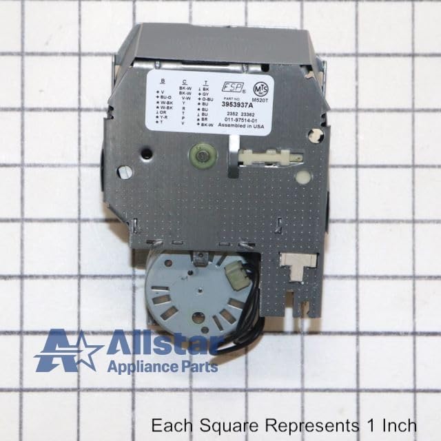 Allstar Appliance Parts WP661636 Washing Machine Timer