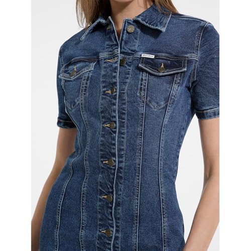 Abiti Donna Guess Jeans W5YK55 D5R11 Gjmd - 4