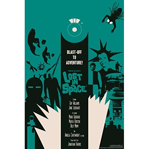 Lost In Space Aliens by Juan Ortiz Art Print Poster 12x18