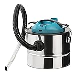 Ovation 15L Fireplace Ash Vacuum Cleaner Hoover Wood Burner Vac Collector - Ideal for For Fireplaces, Log Burners, Grills, BBQ's, Fire Pits & Chimineas