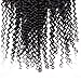 UNice Hair Icenu Series Brazilian Virgin Curly Hair 13x4 Ear to Ear Full Lace Closure 100% Unprocessed Human Hair Extensions Natural Color (12, Free Part Frontal)