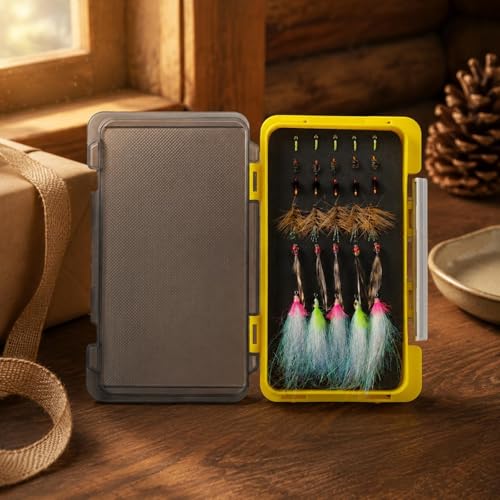 Mouche de Pêche Haute Résistance Kit Solide Leurre Mouche Sèche - 5