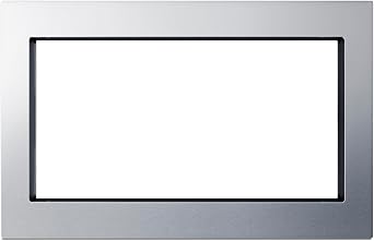 Summit Built-in Microwave with Trim Kit, Fits 30 spaces 2.2 cu.ft., Stainless Steel - SMBI27TK30 (30 Inch)