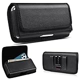 ACCKUO Leather Phone Holster for iPhone 11 Pro Max, 12 Pro Max, 13 Pro Max, 14 Pro Max, 14 Plus, XS