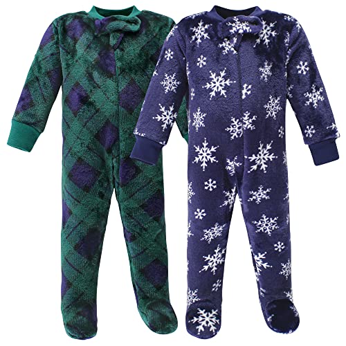 Image of Hudson Baby baby-girls Plush Sleep and PlayHudson Baby Unisex Baby Plush Sleep and Play