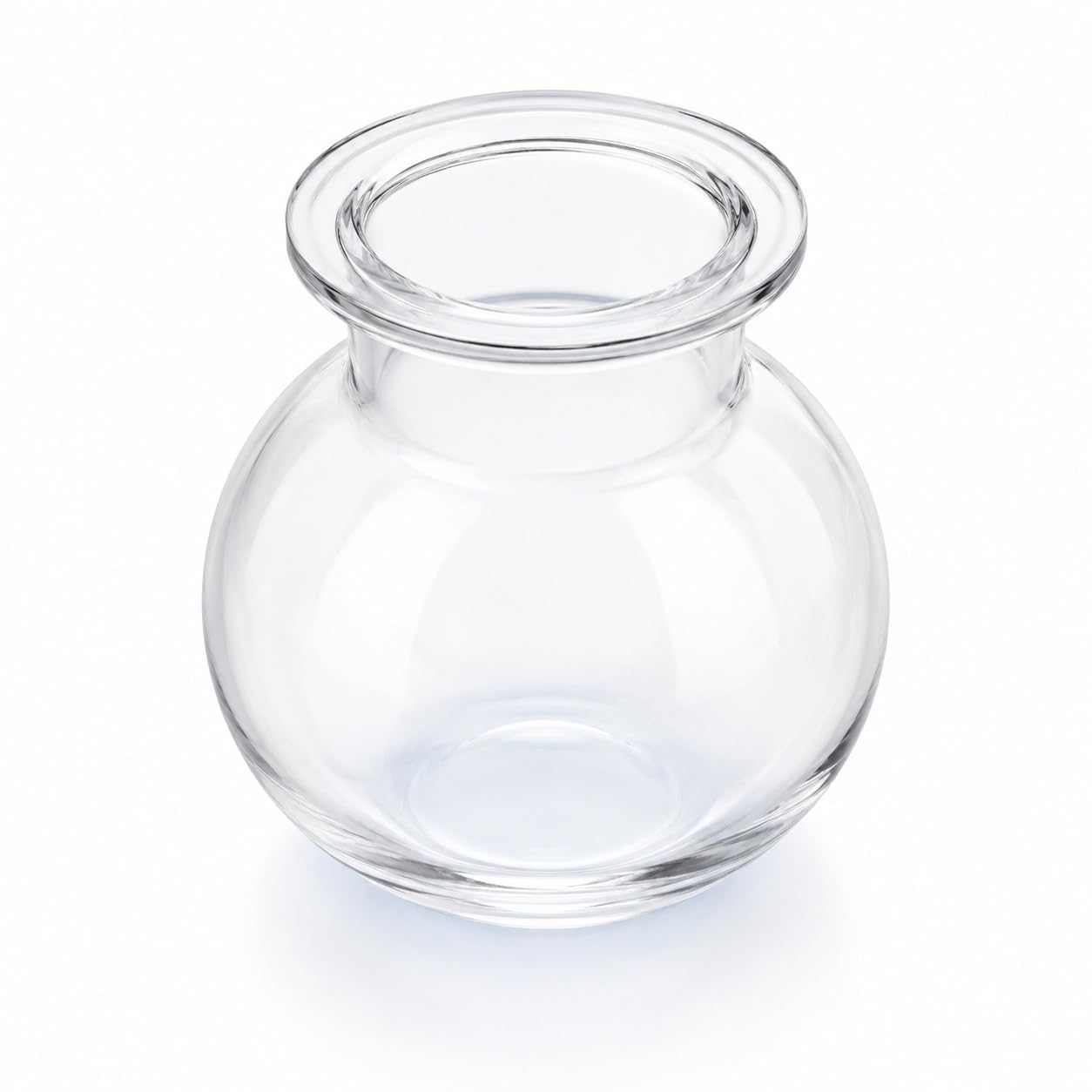 Wymienna Szklana Kolba Reakcyjna Sferyczne Dno-10000ml, 150mm Kołnierz