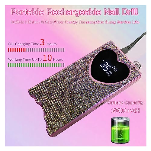Electric-Nail-Drill-Professional-Portable-Nail-Drill-Professional-35000-RPM-Rechargeable-Electric-Nail-File-Machine-E-File-for-Acrylic-Nails-Gel-Poli