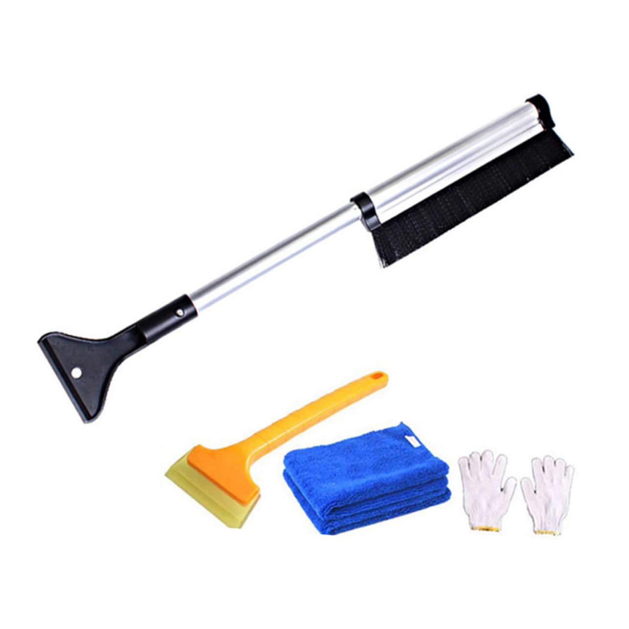 Yardwe 1 Set Ice Shovel Snow Removal Helper Car Snow Scraper Car Ice Ice Scraper Vehicle Snow Removal Plastic Snow Shovel