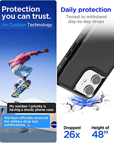 Aicase Magnetic Belt Clip Case For Iphone 11 With Magsafe,Heavy Duty 2-Layer Pocket-Friendly Durable Military Grade Protection Shockproof/Drop Proof Protective Cover For Iphone 11 6.1” #TOP6