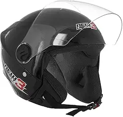 CAPACETE ABERTO PRO TORK NEW LIBERTY 3 SOLID PRETO FOSCO TAM. 56
