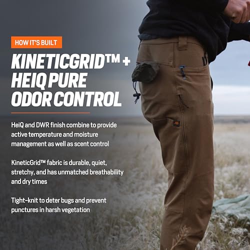 First Lite Men's Trace 5-Pocket Pant - Ultralight Breathable Hunting Pants 5