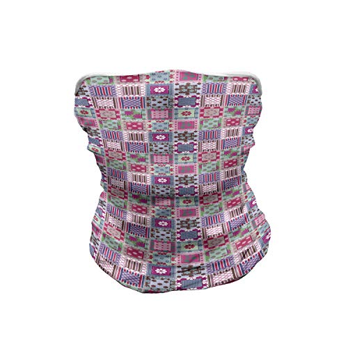 Lunarable Unisex Multicolor Face and Neck Warmers2