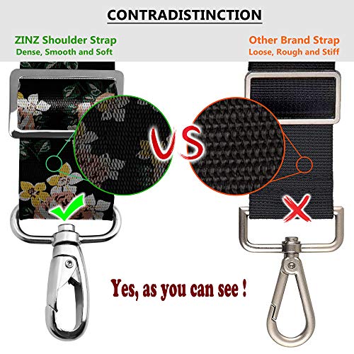 Image of ZINZ Bag Shoulder Strap, Padded Adjustable Shoulder Strap Replacement