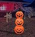 4 Foot Halloween Inflatable 3 Jack-O-Lanterns Yard Art Decoration