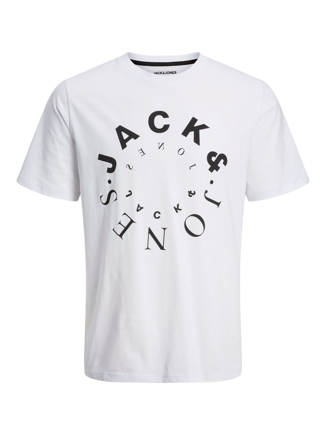 JACK & JONESMen's Jjwarrior Tee Ss Crew Neck T-Shirt