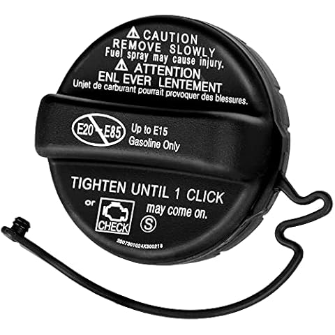 Gas Cap, Fuel Cap For 2014-2021 Toyota Tundra Camry Rav4 Corolla Tacoma Venza Sienna Highlander Avalon Sequioa & Lexus CT200h UX200 NX200t NX300 NX300h ES300h ES350 LC500 LS500,77300-07030 77300-53030 Cover