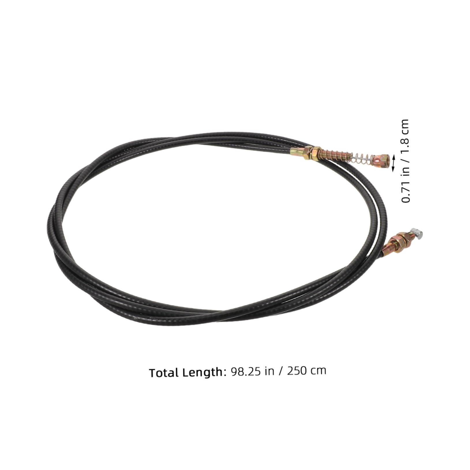 BESTonZON 3pezzi Cavo del Cambio da Cavo del Deragliatore per Bicicletta Elettrica del Cambio Marcia Alta Bassa per Accessori per Biciclette e Tricicli