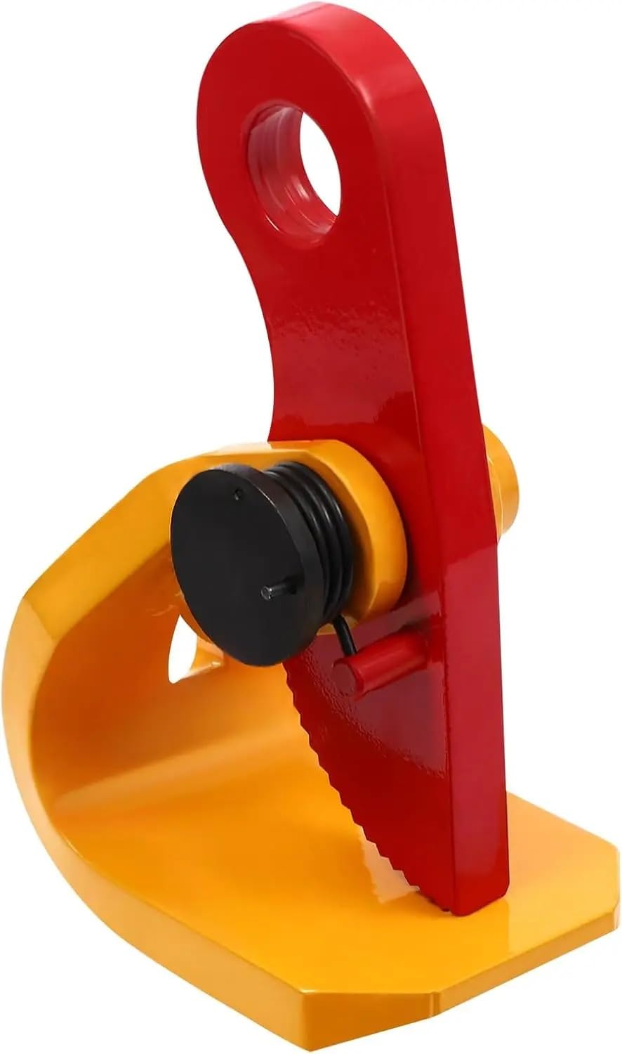 Rsgxlfqzvak 220V Lifting Clamps, Plate Lift Clamp 1.5T - Vertical, Jaw Opening Size 0-50Mm For Horizontal Lifting