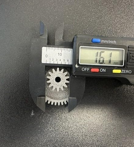 Rueda dentada de metal SLM, aprox. 16 mm, tamaño 37, apto para cortacésped Robomow RX20U