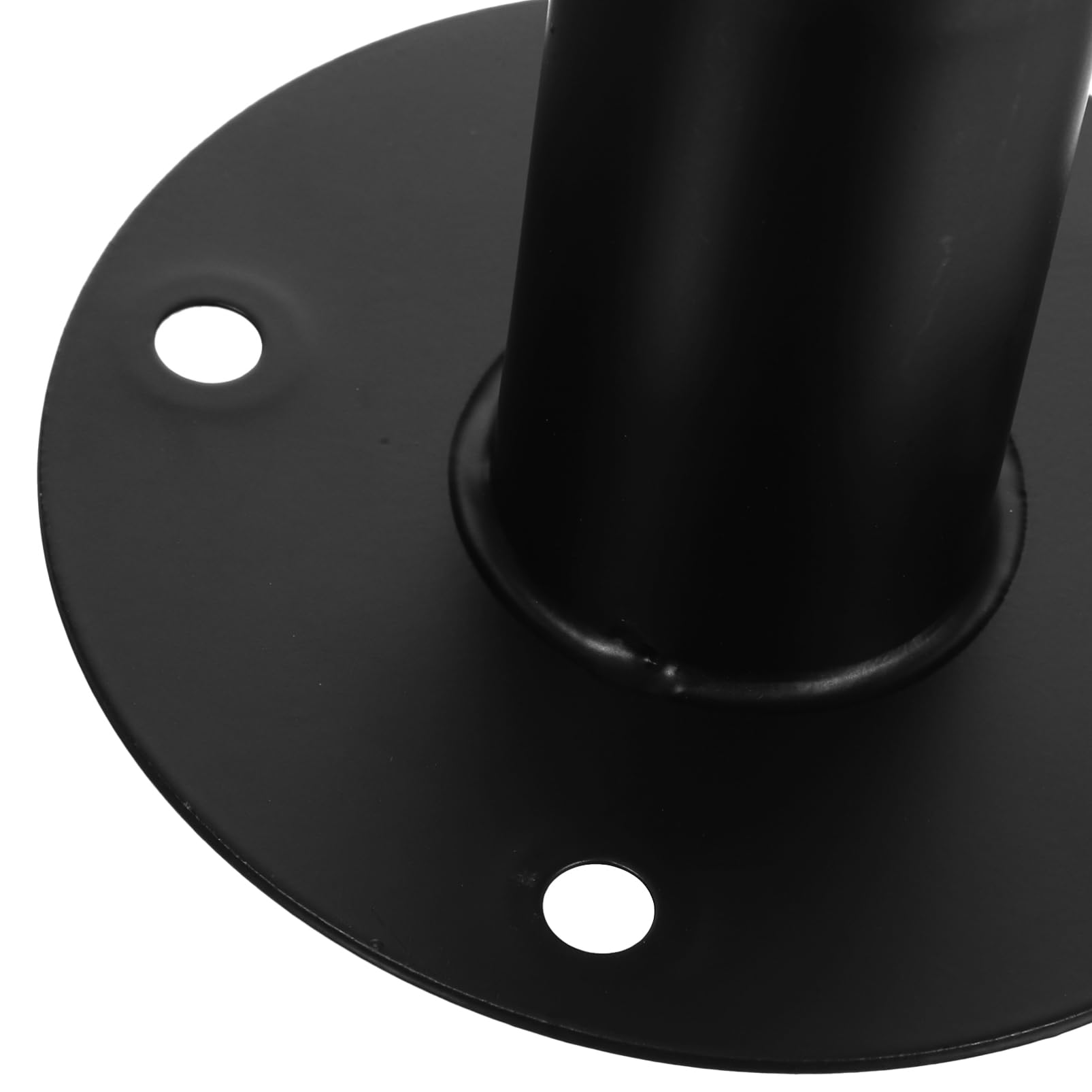 Mikinona Supporto per Altoparlante in Metallo Lega di Alluminio 10.5x4 Pollici Base Rotonda Robusta per Uso su Palco e Installazioni Audio Professionali