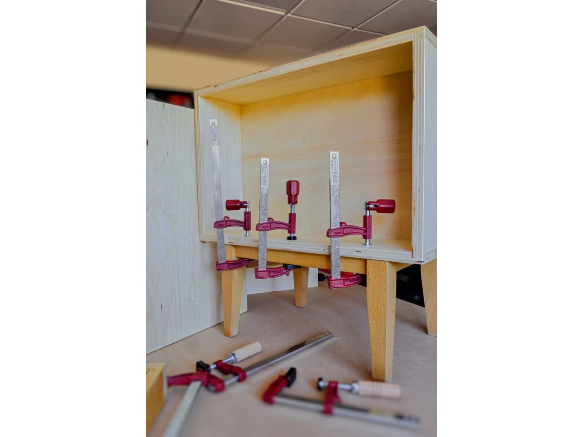Piher Schraubzwinge Maxipress M | 2er Set | 1000kg Spannkraft | (30 cm)