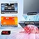 Gaming Laptop Kühler Kühlpad mit Touch-Bedienung stufenloser, Laptop Cooler für Schnelle Kühlung 13-19 Zoll Notebook mit stufenloser Geschwindigkeit 18cm Extra-groß Leistungsstarker Turbo-Lüfter