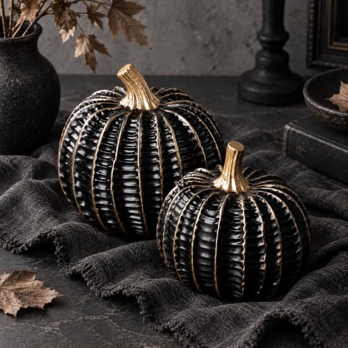  Resin Pumpkin Decorations --3 Pcs - image 9