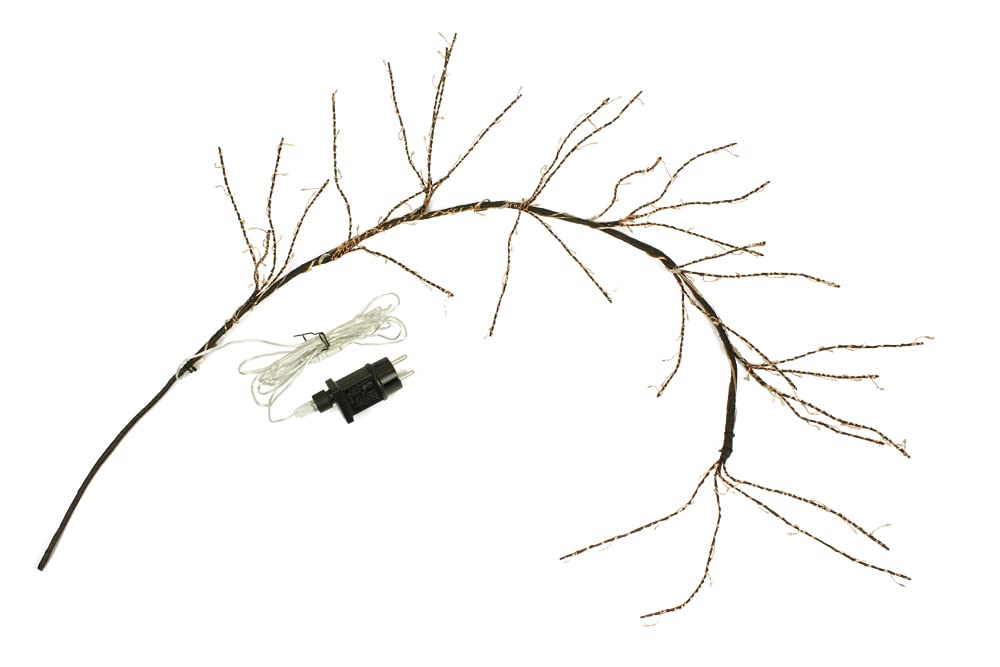 Kinamy Led-boom - set met 3 ledlampen, 60 leds, 8 lichtmodi met stekker, lichttakken voor Kerstmis, met afstandsbediening en timer voor Kerstmis Kinamy Led-boom - set met 3 ledlampen, 60 leds, 8 lichtmodi met stekker, lichttakken voor Kerstmis, met afstandsbediening en timer voor Kerstmis