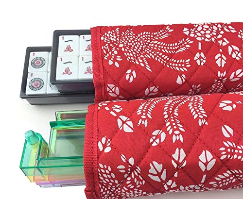 Set Americano de Mahjong 166 Fichas con Bolsa Roja miniatura 4