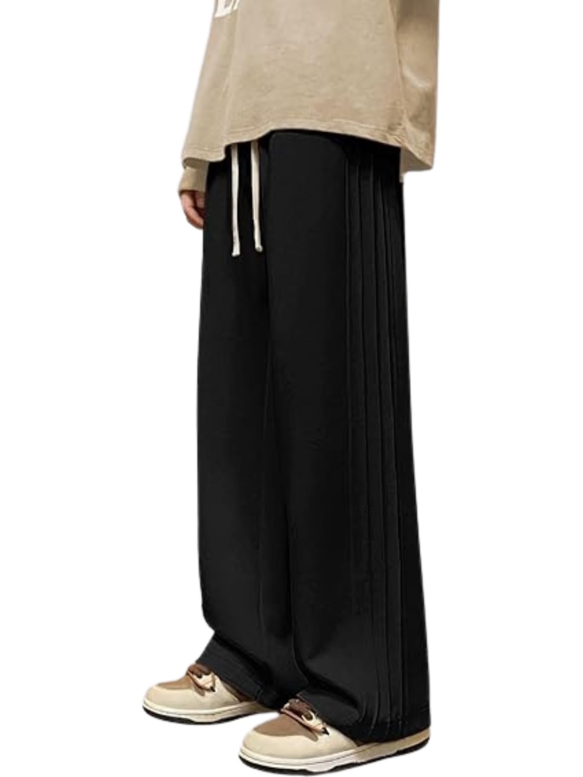 Men's Lycra Cargo Track Pants – Loose Fit Joggers for Men | Korean Style Travel & Lounge Wear with Pockets (Available in Plus Size and Combo Pack of 2)-image-27