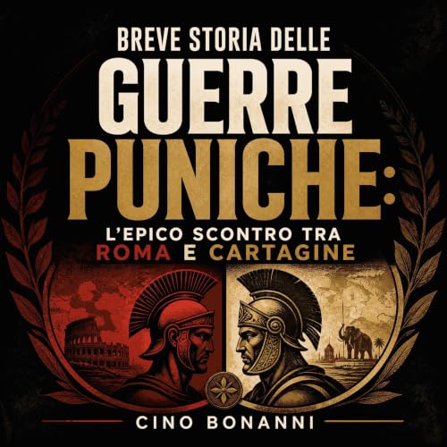 『Breve storia delle guerre puniche: L'epico scontro tra Roma e Cartagine』のカバーアート