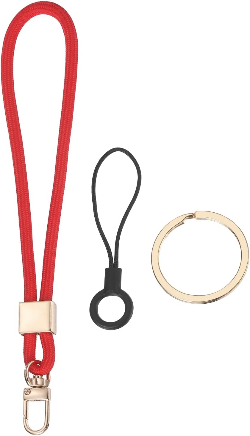 Wrist Lanyard for Keys Woven Chain Holder Wristlet Strap