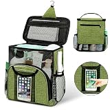 Attmu Portable Shower Caddy College Tote Bag, Quick Dry Hanging Toiletry Bag, Large Capacity Mesh Shower Caddy...