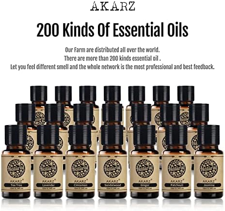 Neem Essential Oil AKARZ,Diffuser, Candle,Soap,Making, DIY,Aroma 0.34 Fl Oz (10ml) - 4