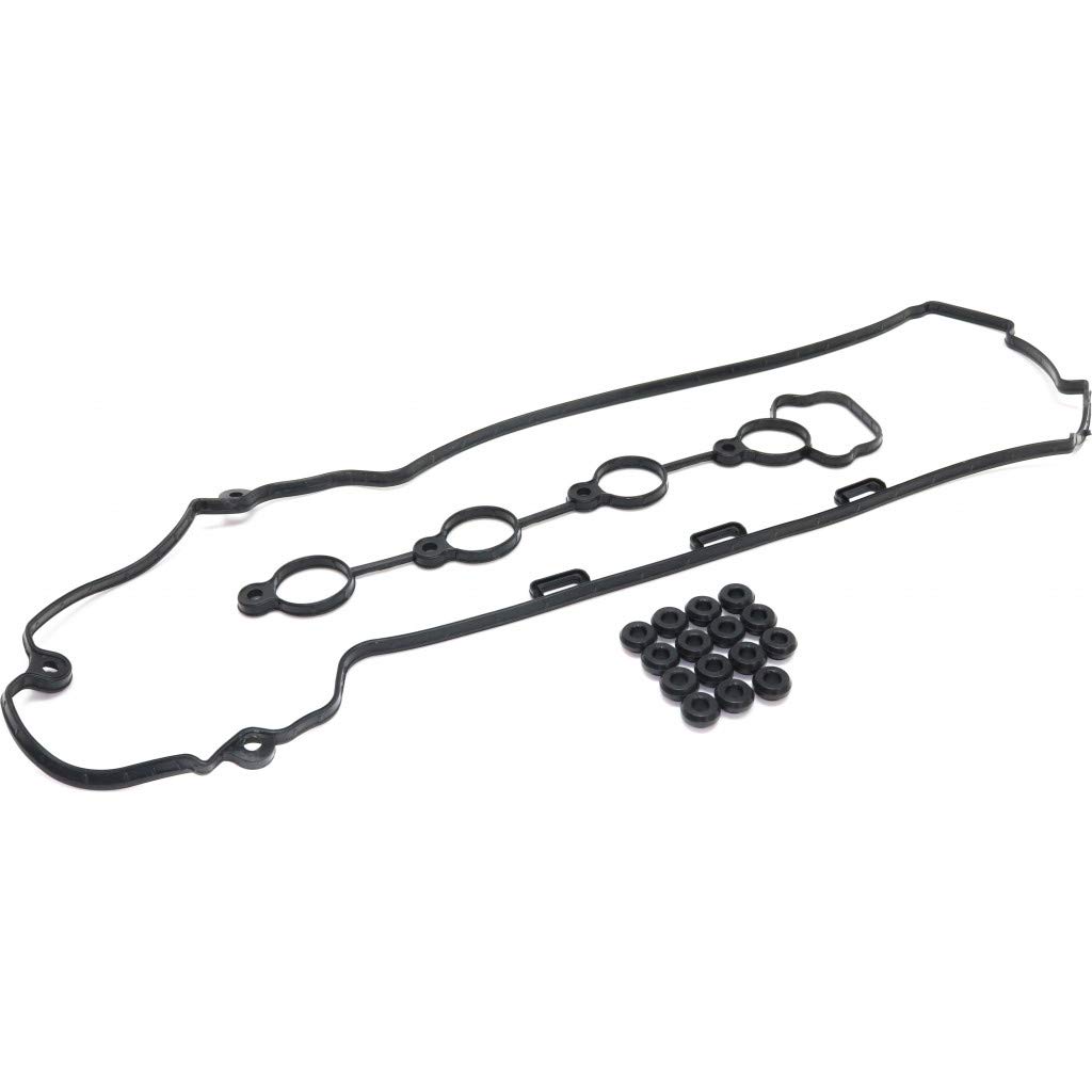 for Saturn Vue Valve Cover Gasket 2007 2008 2009 | Set | Rubber Material | 4 Cylinder | 2.2L/2.4L Engine | Includes Grommets & Spark Plug Tube Seals