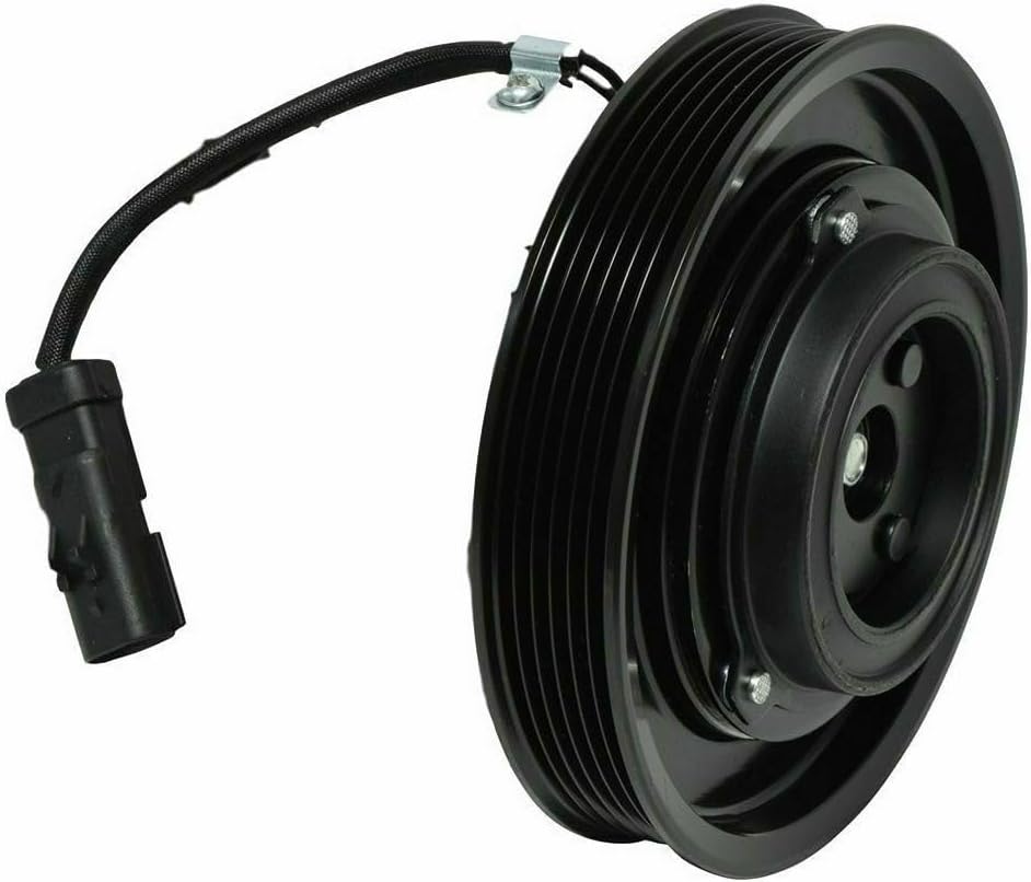 AC Compressor Clutch Kit Pulley Coil Hub Fits: 2000-2006 JEEP TJ 4CYL 2.4 2.5