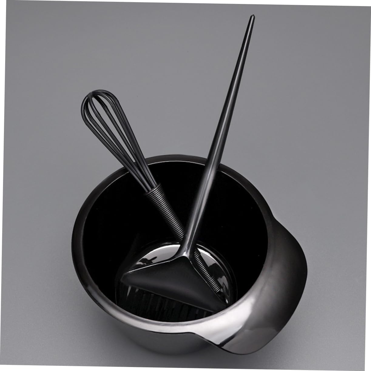 Hair Dye Bowls ，Hair Mixing Bowl Coloring Brush Stirring Rod Dyeing Tools Kit Salon Quality Diy Easy