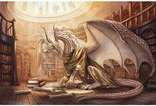 Jigsaw Puzzles 1000 Pieces for Adults - Dragon Puzzle - for Adults Teens Educational Toys Gifts(29.5x19.7 Inches)