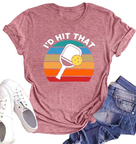 Pickleball Shirt Women Pickleball Player T-Shirts I'd...