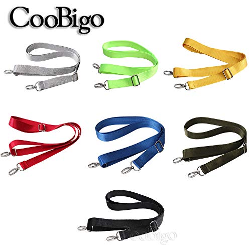 Coobigo 1 Inch Nylon Shoulder Bag Belt Crossbody Replacement Adjustable Straps For Laptop Case Briefcase Handbag Camera Pet Bag  thumb #1