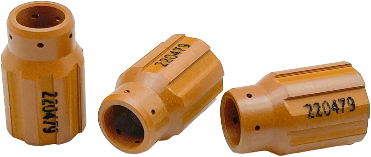 3Pcs 220479 Swirl Ring Plasma Consumables for Hypertherm PMX30 Handheld Torch