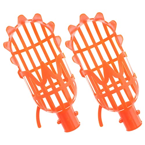 SEWOART Raccoglitori Di Frutta in Plastica 2 Pezzi, Dispositivo Per Raccolta Frutta Da Giardino, Cestini Senza Manico Per Raccolta Sicura e Pratica Di Corbezzoli, Pere e Pesche