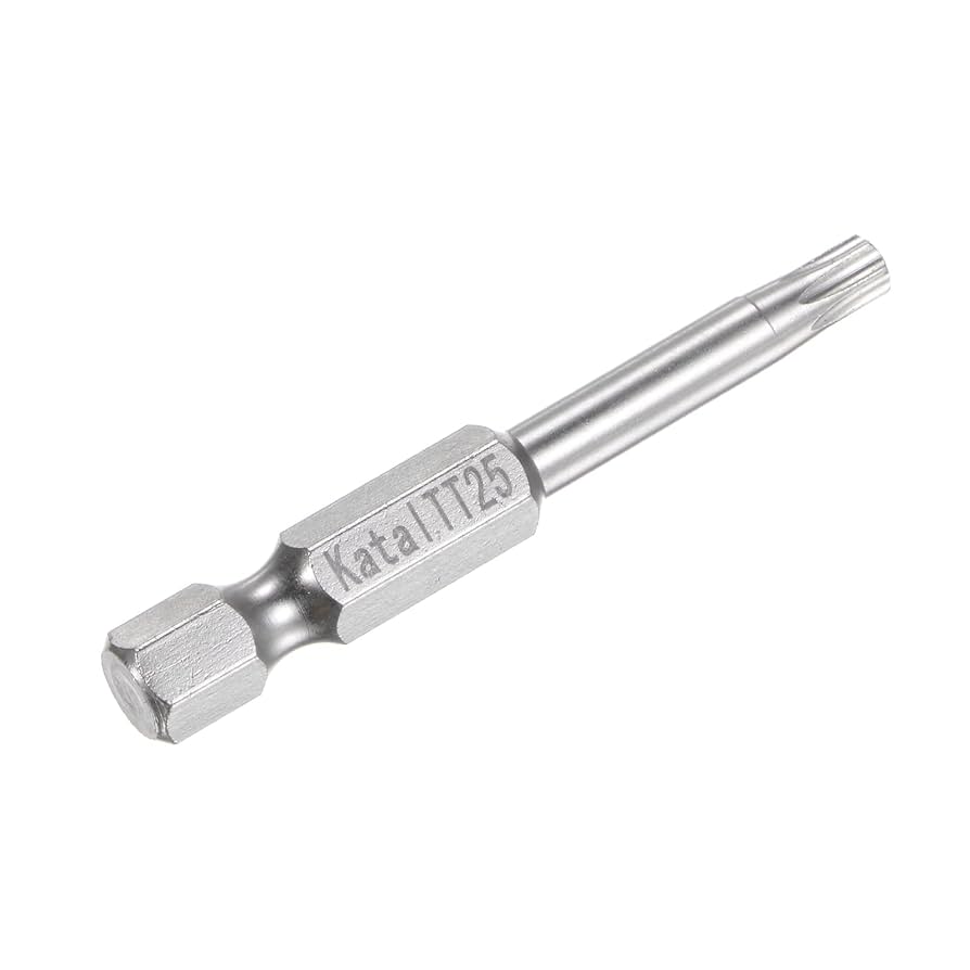 HARFINGTON TT25 Star 7 Point Screwdriver Bit 1/4