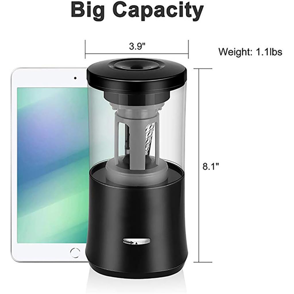 Taille-crayon automatique électrique CHUNYU mécanique USB haute résistance pour l'école, le bureau et la maison Stylos