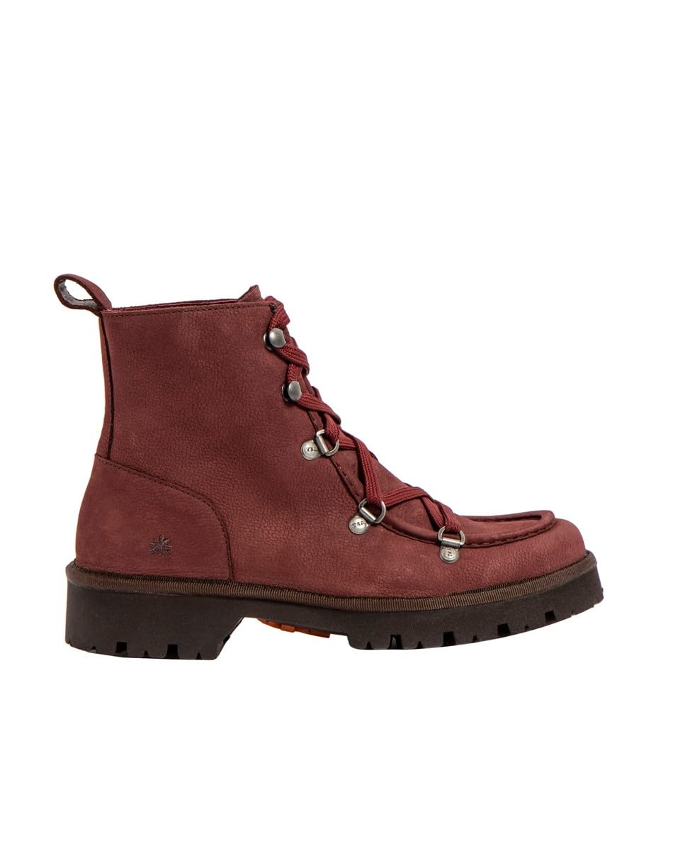 Art Unisex. 114821167003_008 Lederstiefeletten 1482 Denver Bordeaux (46), Wohnung, Schnürsenkel, Lässig