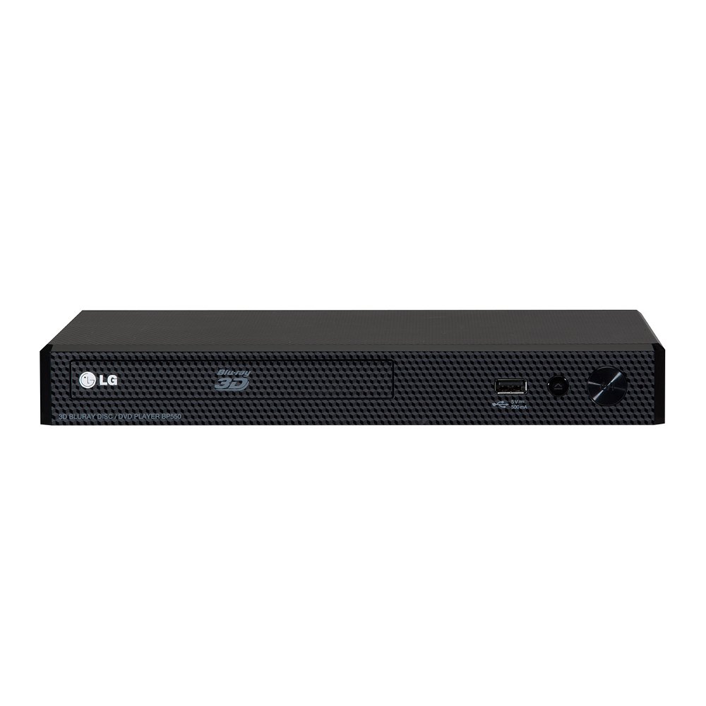 LG BP450 Lettore Blu Ray 3D, Smart TV, Dlna, USB, Argento