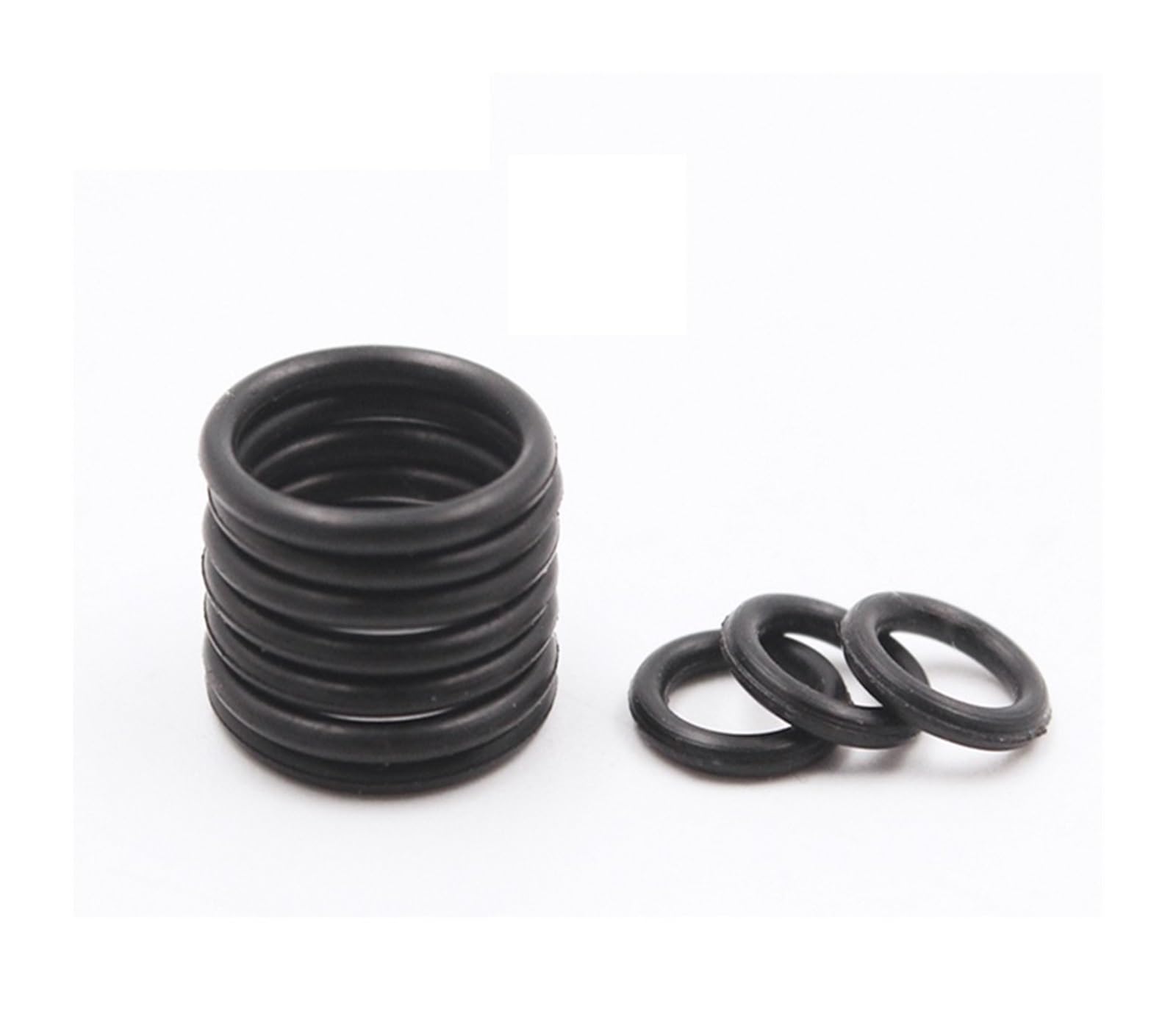 Arandela de sellado junta tórica caucho CS1.0-4.0mm, NBR negra, fontanería, kit juntas tóricas resistentes al aceite for aire acondicionado coche(3230pcs)
