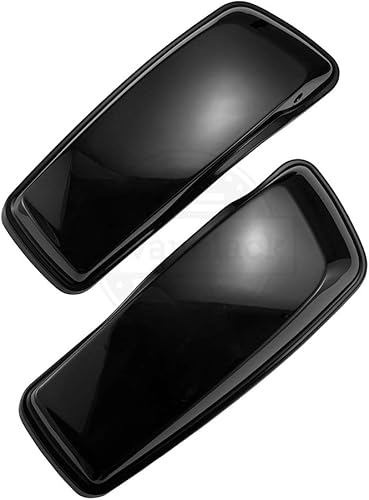Miniatura 6 de Moto Onfire Tapas de alforja para Harley Touring FLH 2014+ - Negro vivo