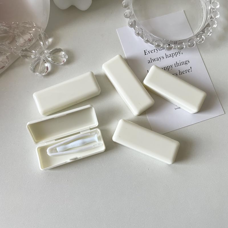 Miniatura 6 de Juego de 10 fundas de herramientas portátiles para lentes de contacto, removedor de lentes de contacto y herramienta de inserción