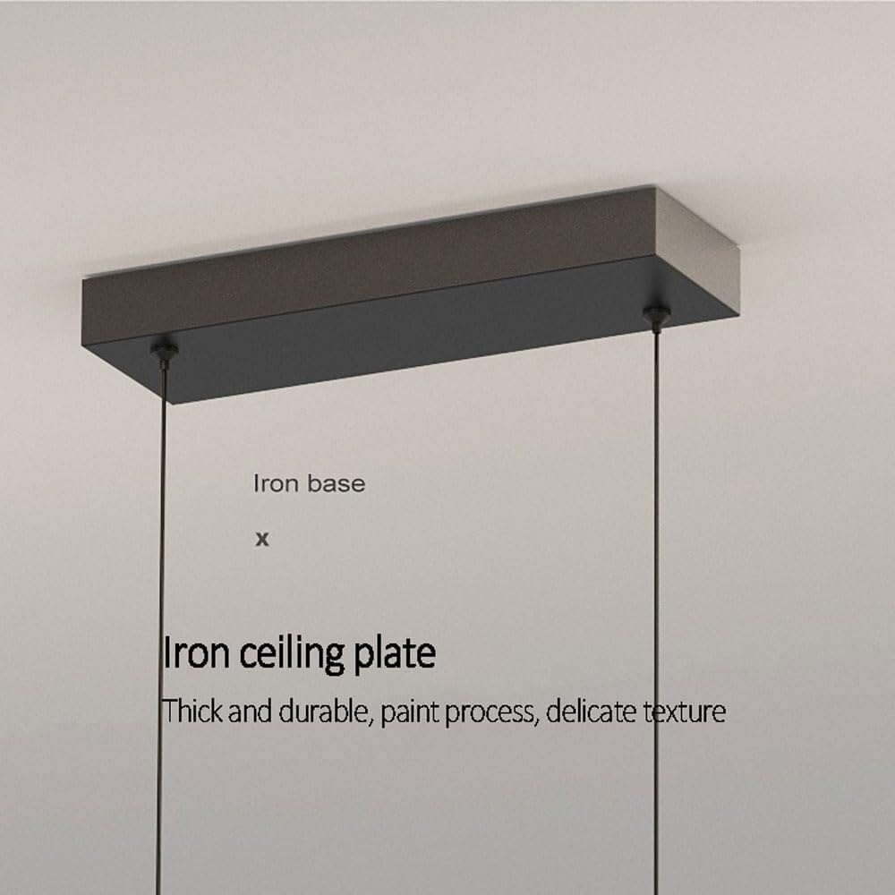 Moderna Illuminazione a Sospensione Circolare a LED dimmerabile lineare a LED in Acrilico, Tavolo da Pranzo Contemporaneo, Ingresso, Isola della Cucina con Luce a Sospensione remota